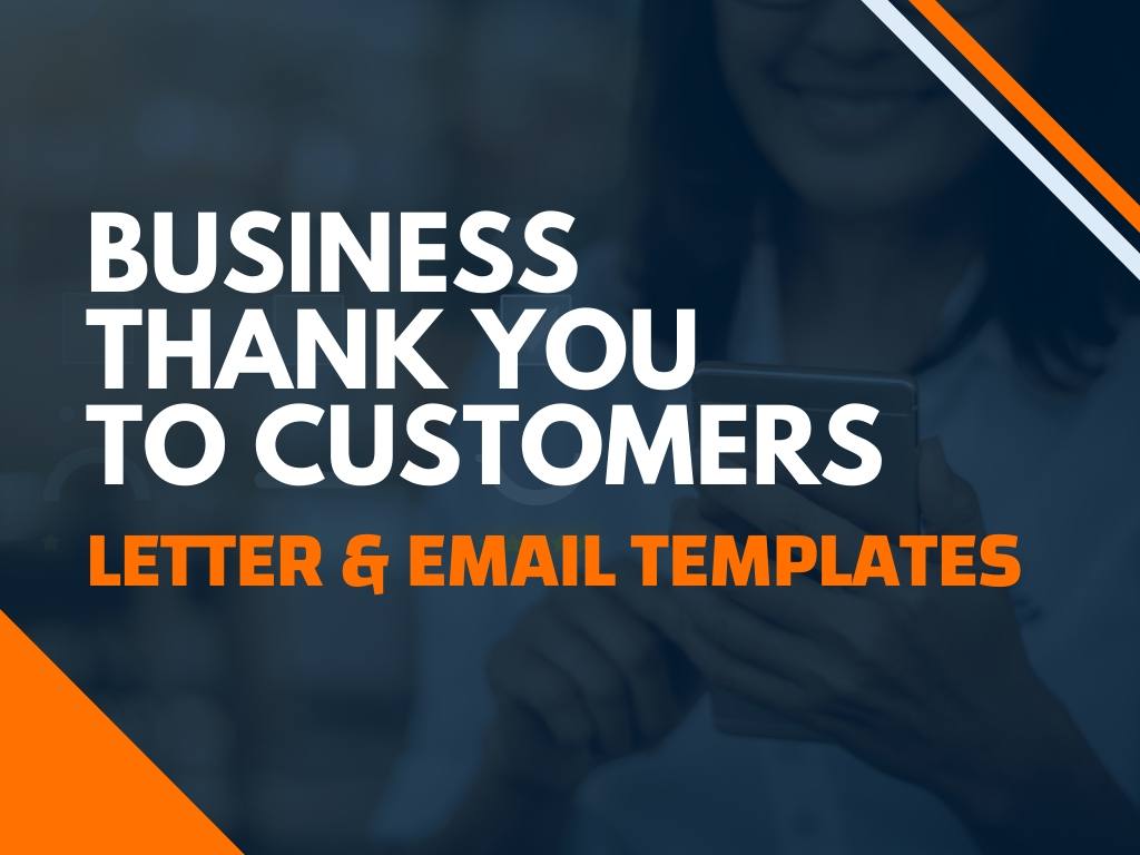 How To Say Thank You To A Customer For Their Business