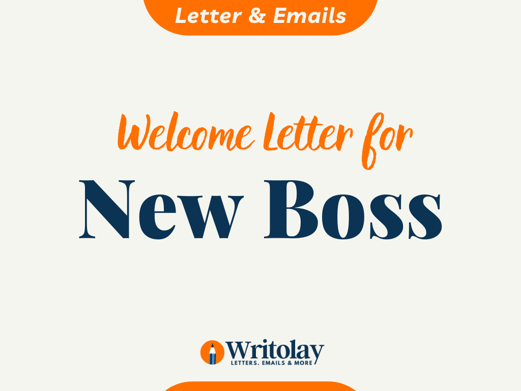 10 Printable Welcome Message For New Boss Forms And Templates