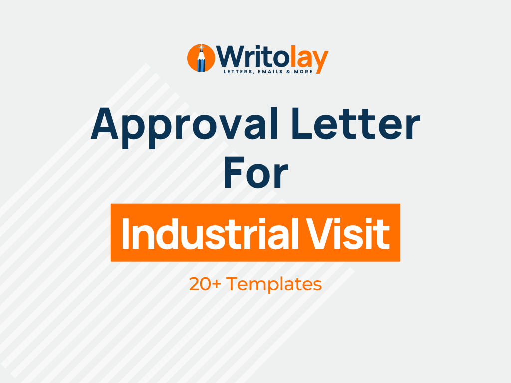 factory visit mail format