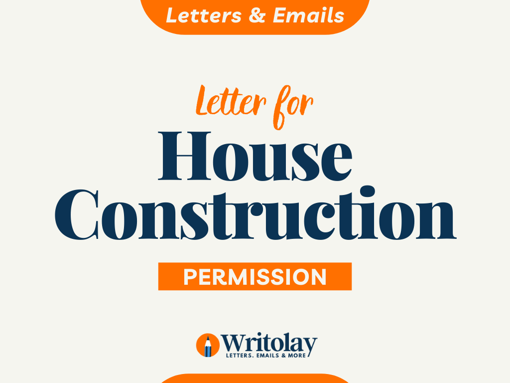 application letter for house renovation