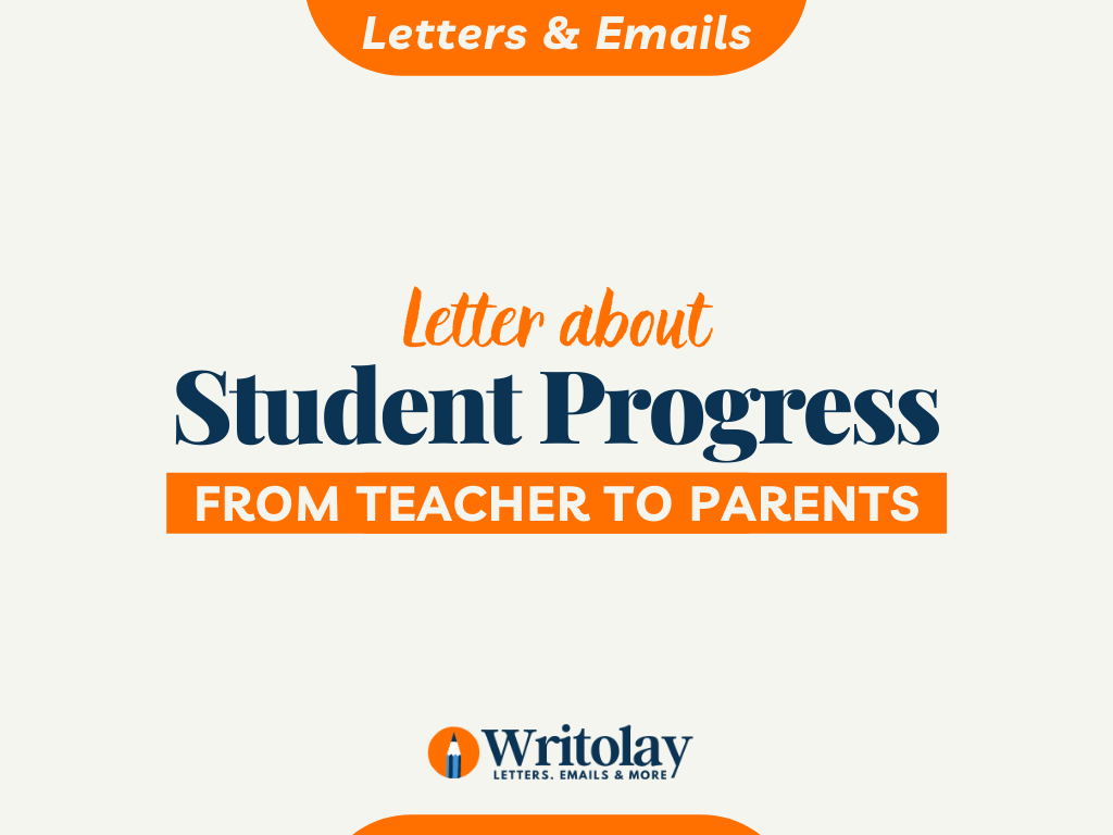 Letter to Parents from Teacher about Progress - 22 Formats With Letters To Parents From Teachers Templates