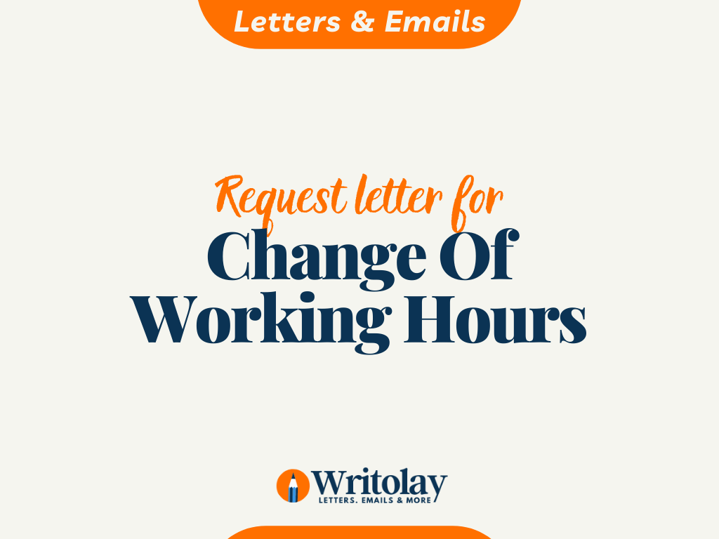 job location change request letter