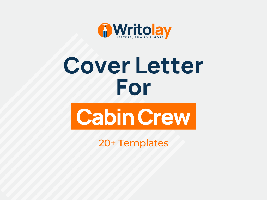 cover letter example cabin crew
