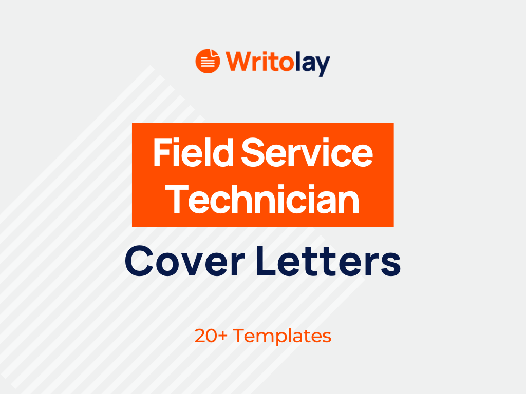 cover letter for field service technician