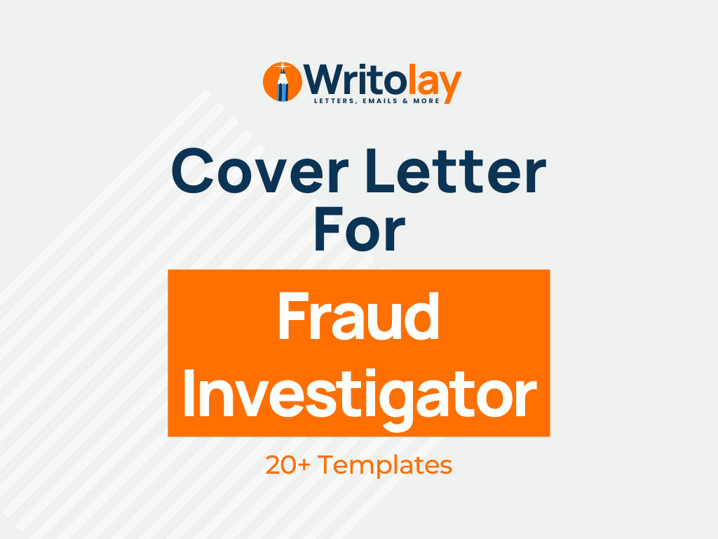 cover letter for financial crime investigator