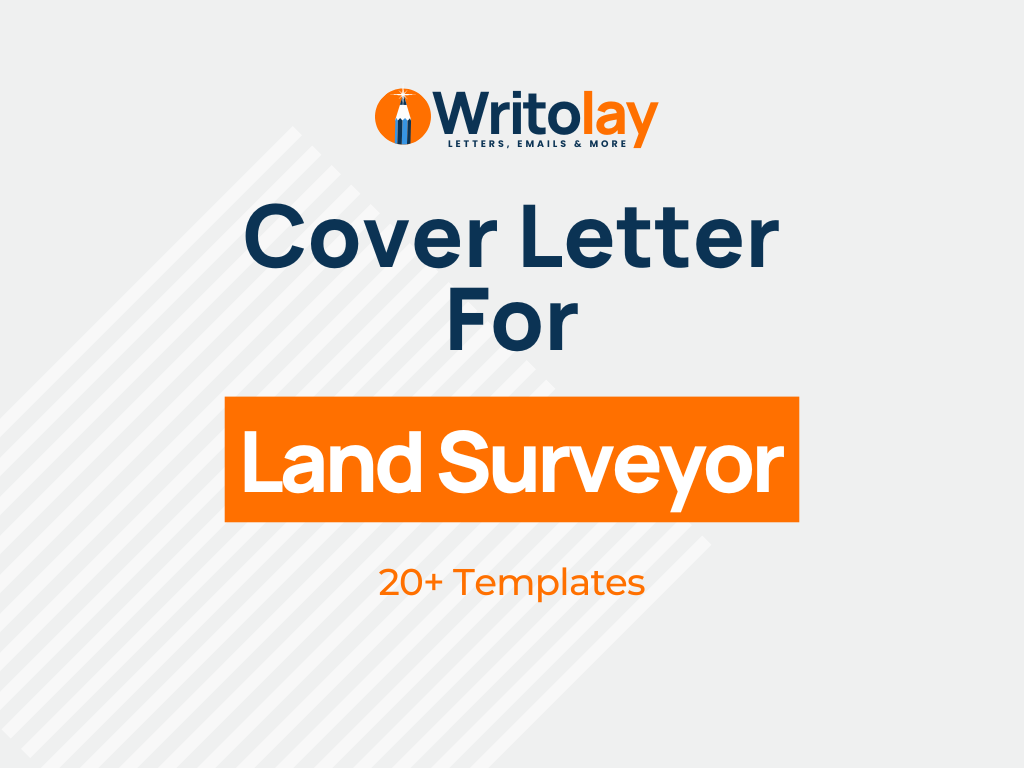 Land Surveyor Cover Letter example 6 Templates Writolay