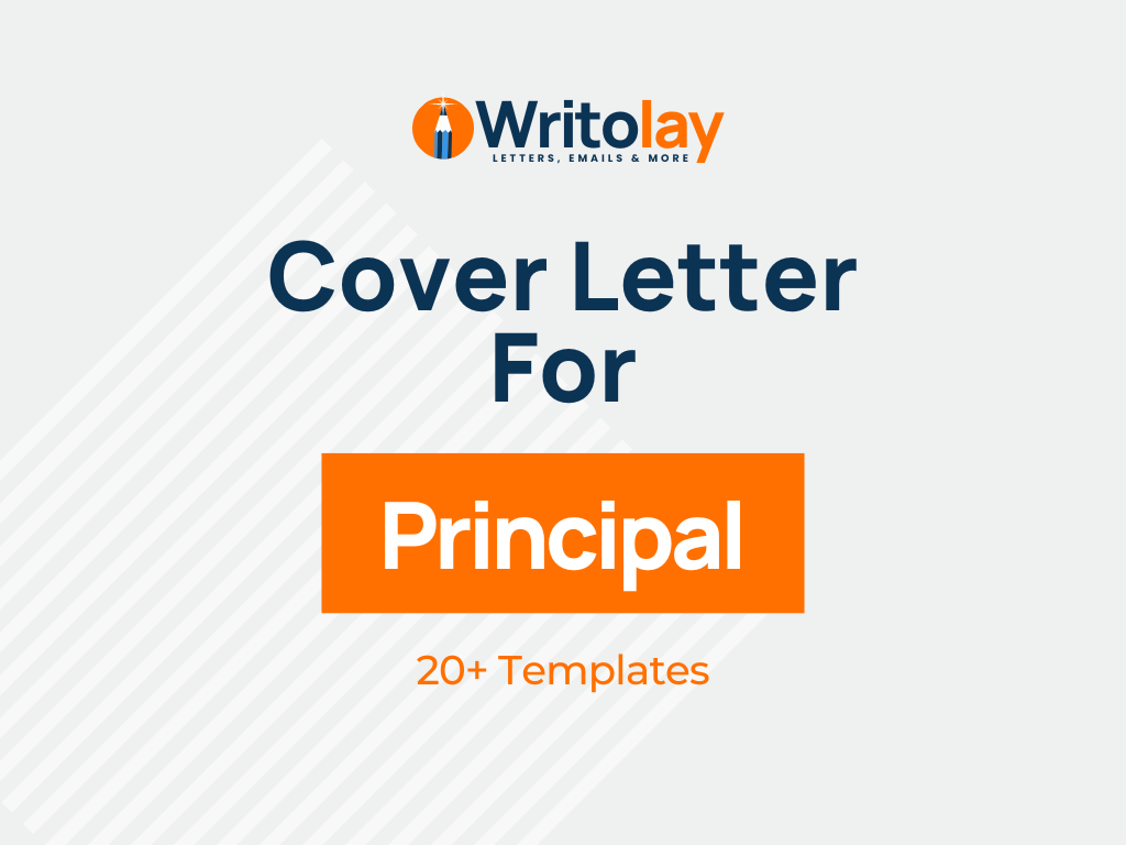 school principal cover letter jobhero