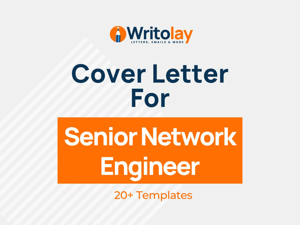 sample cover letters for network engineer