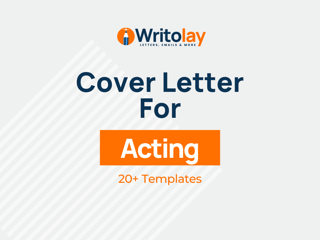 cover letter for acting template