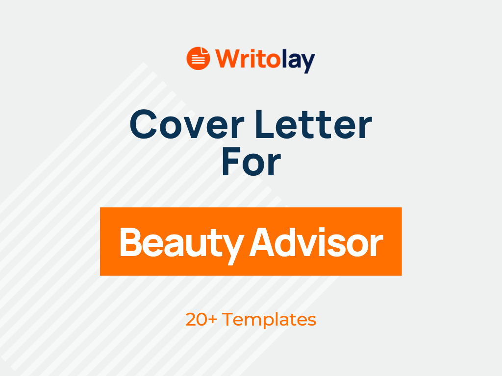 cover letter fashion advisor