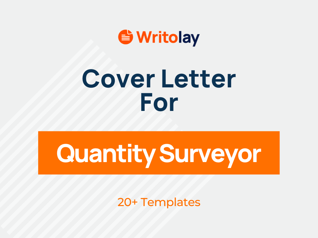 Quantity Surveyor Cover Letter Examples 4 Templates Writolay