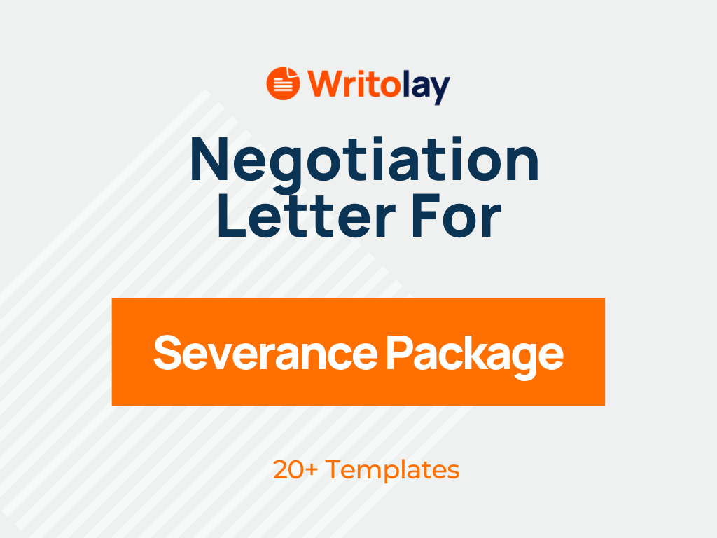 severance-package-negotiation-letter-4-templates-writolay
