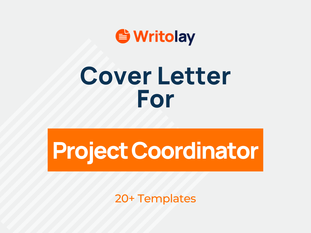cover letter template project coordinator