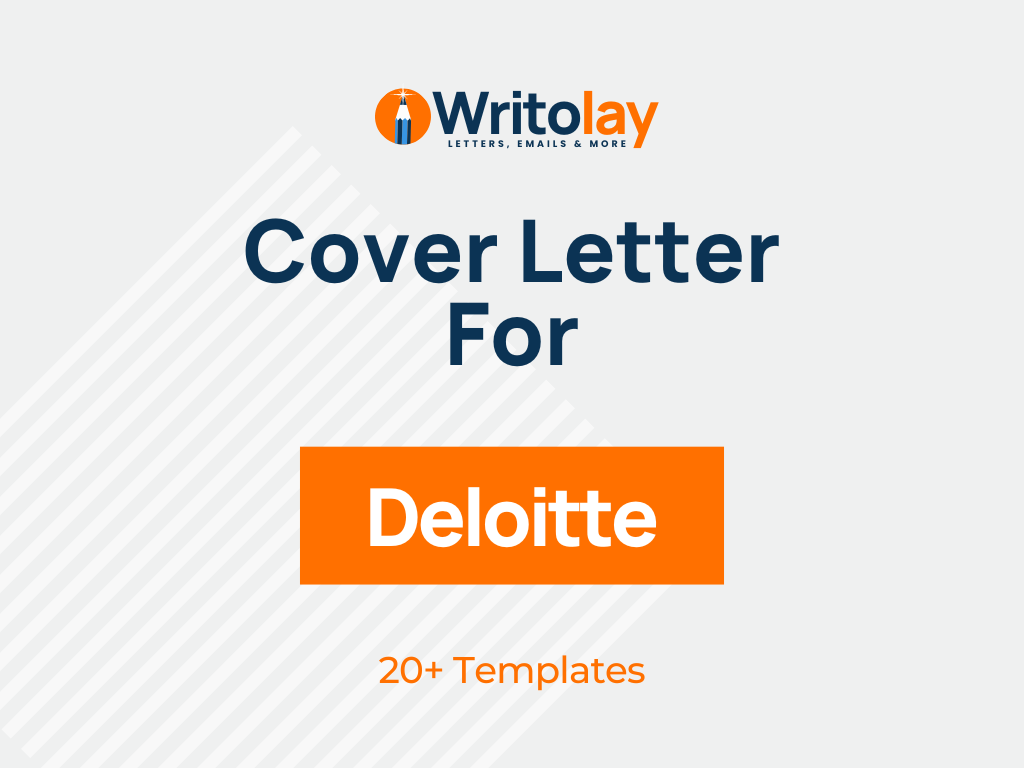 deloitte cover letter example