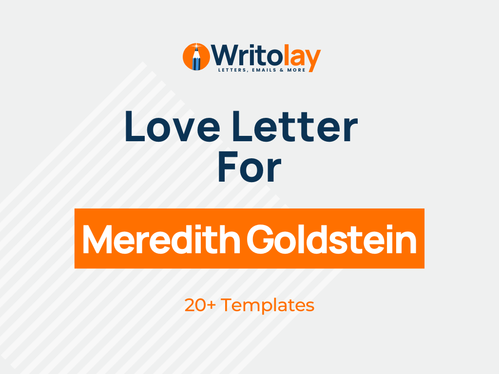 Meredith Goldstein Love Letter 4 Templates Writolay 