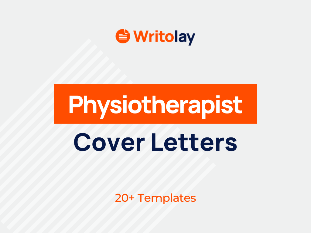 cover letter for physiotherapist role