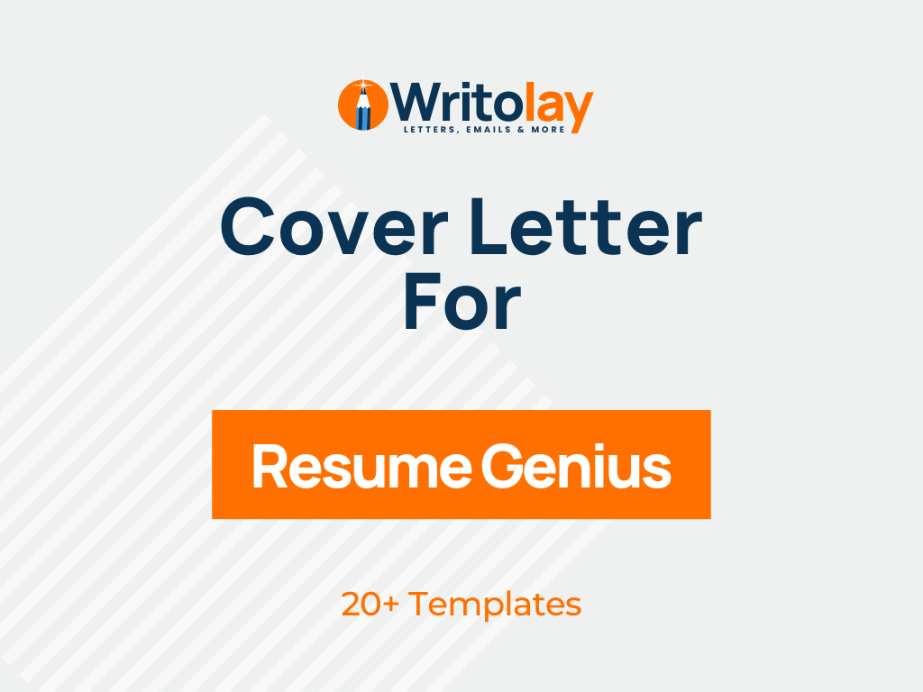 resume genius cover letters