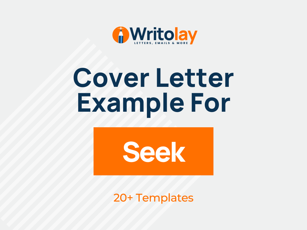 how to add cover letter to seek profile