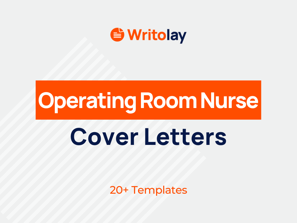 cover letter operating room nurse