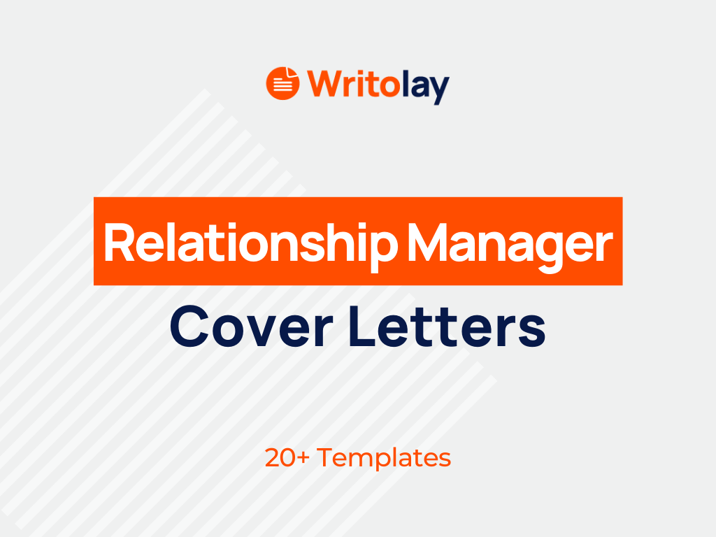 assistant relationship manager cover letter