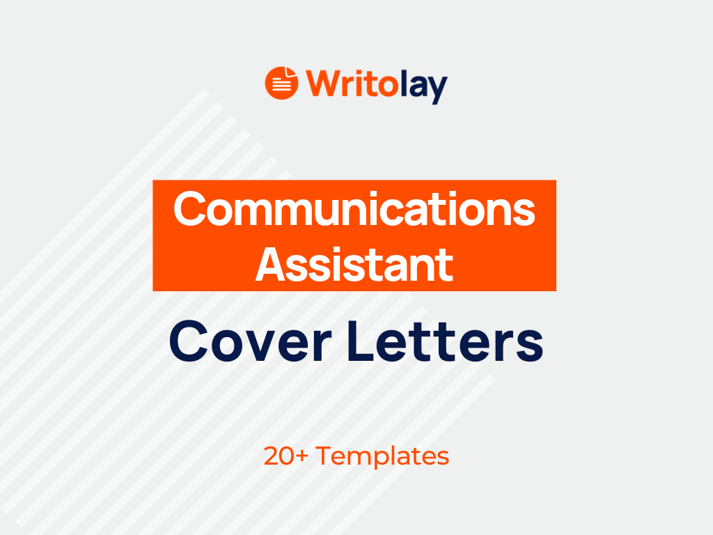 communication assistant cover letter