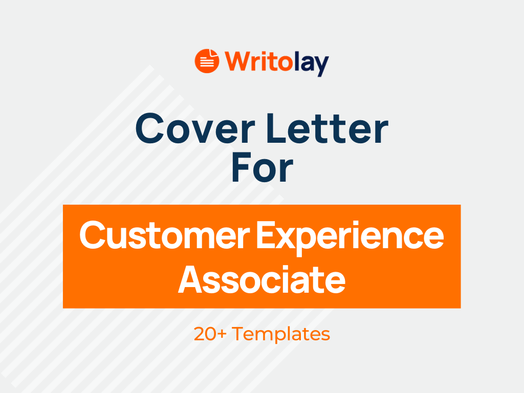 cover letter for customer experience associate
