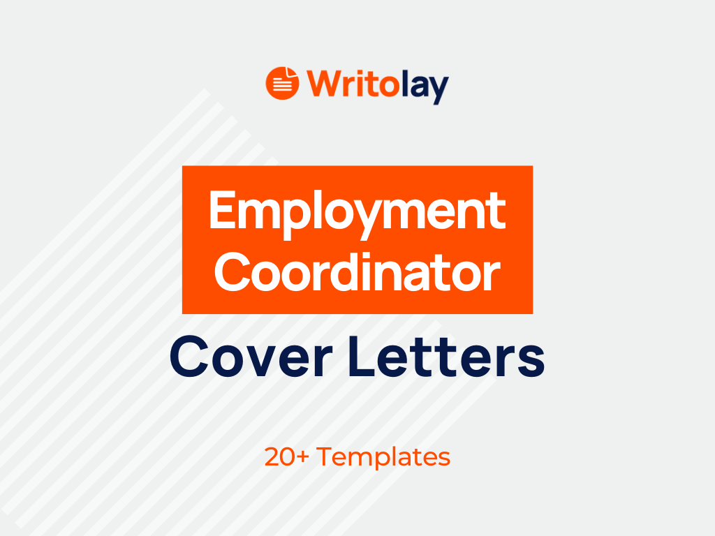 coordinator cover letter templates