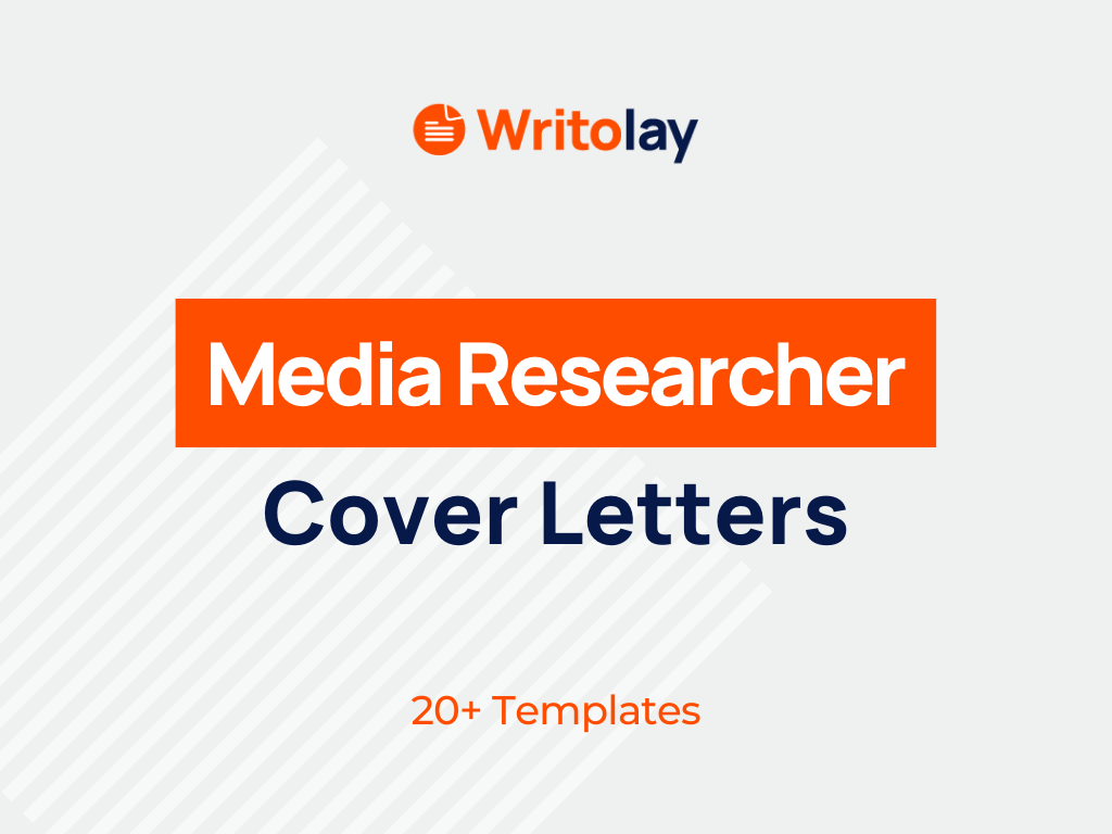 media researcher cover letter