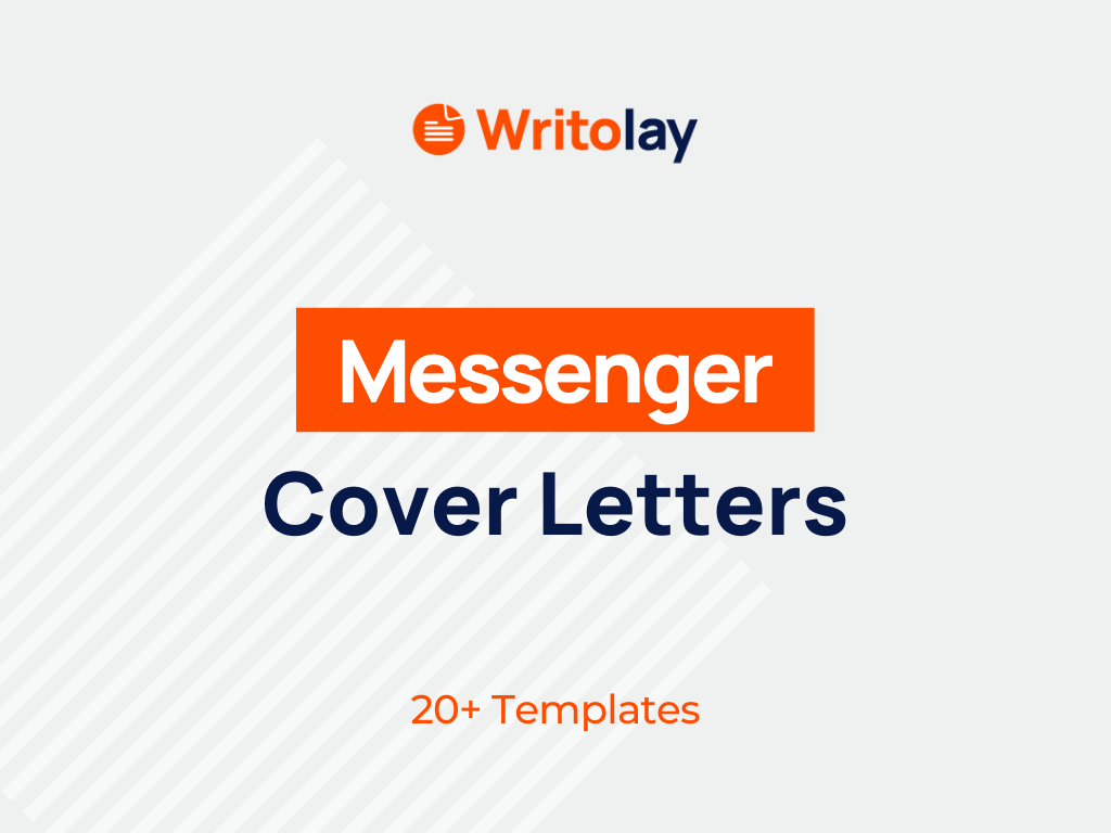 messenger cover letter with no experience