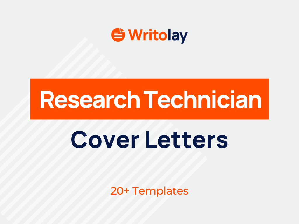 cover letter research technician