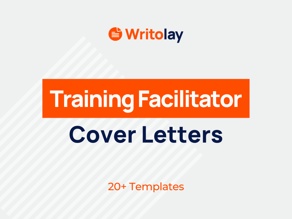 facilitator cover letter examples