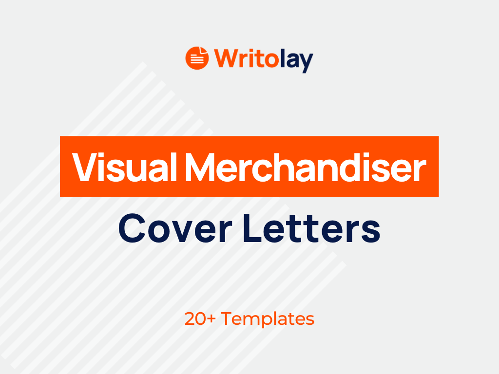 visual merchandiser cover letter