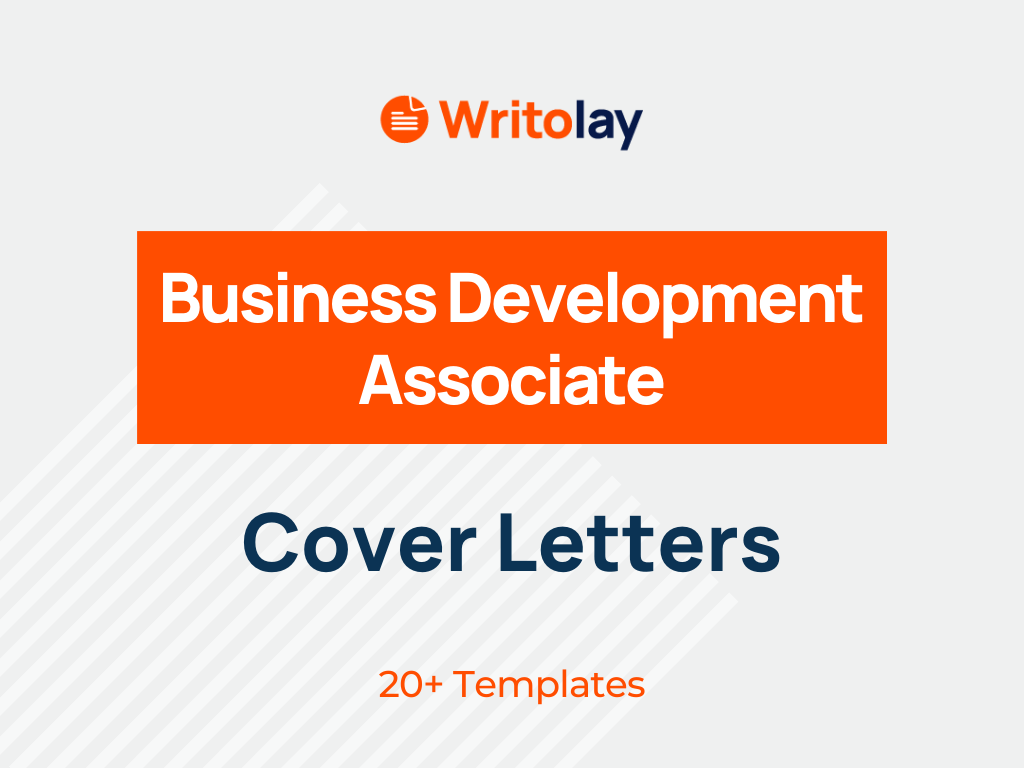 application letter for business development associate