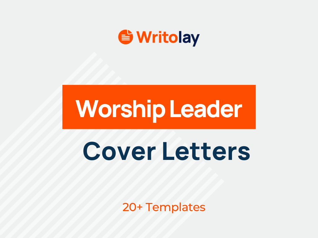 cover letter example for worship leader